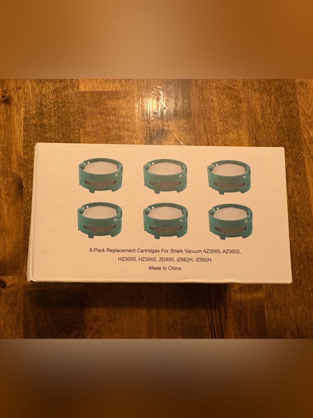6-pack of replacement odor-neutralizer cartridges